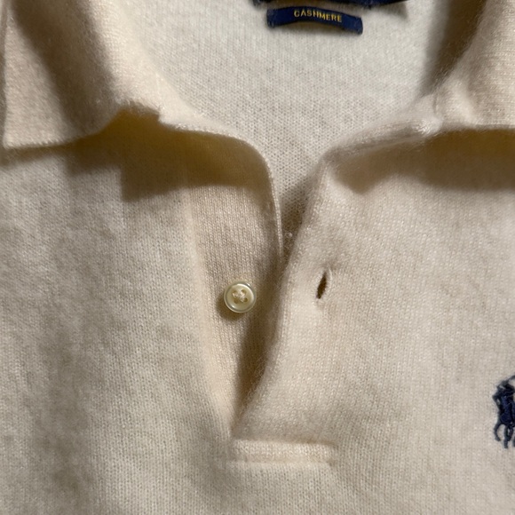 Polo by Ralph Lauren Kids Ivory Polo Shirt - Picture 5 of 8